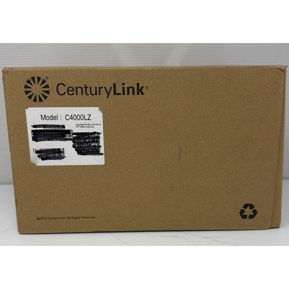 CenturyLink C4000LZ WiFi Modem Router Factory Sealed In Box